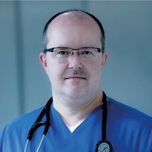Priv.-Doz. Dr. med. Klaus Tiemann, Chefarzt